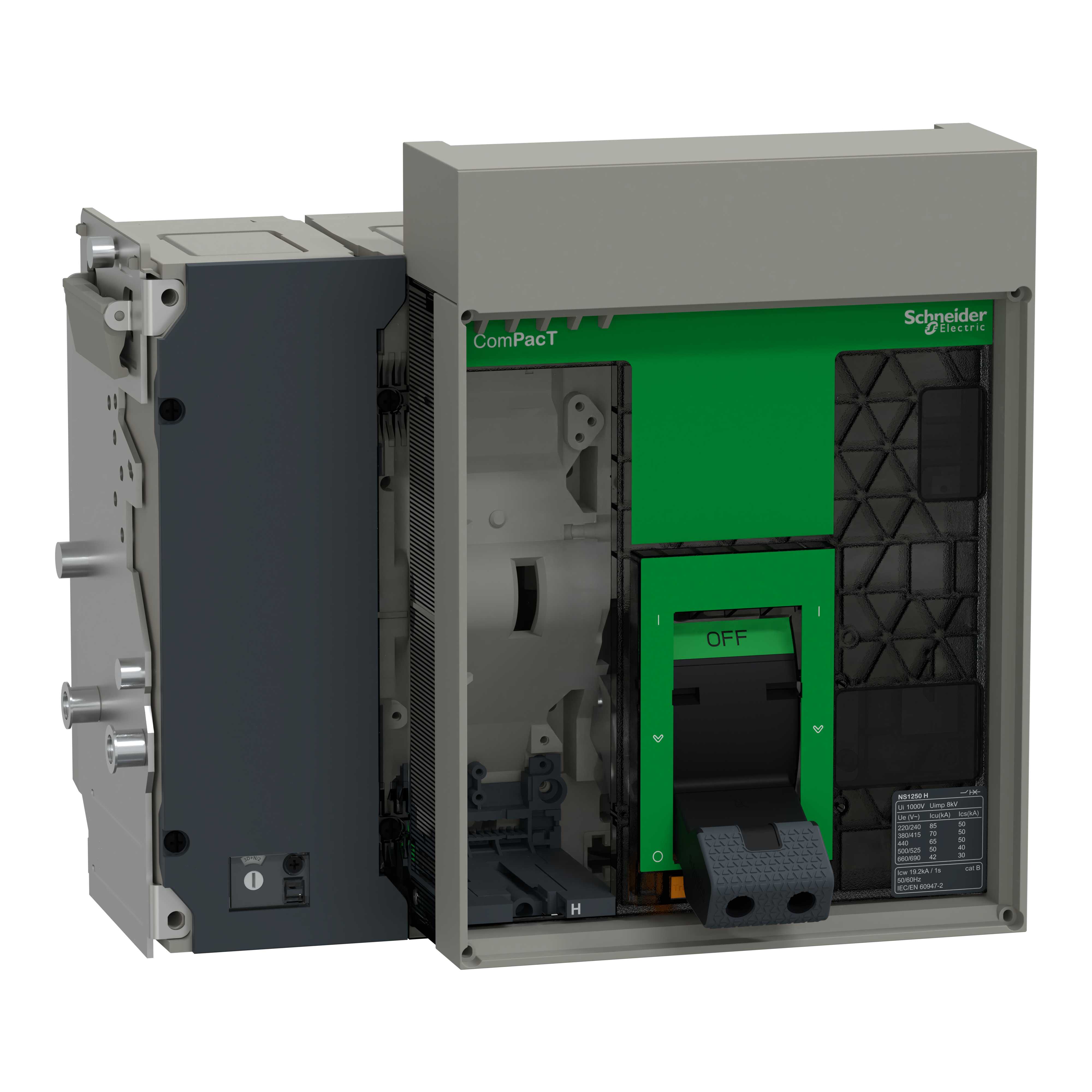 Schneider Electric - Bryterbase-ComPacT NS1250H-ut