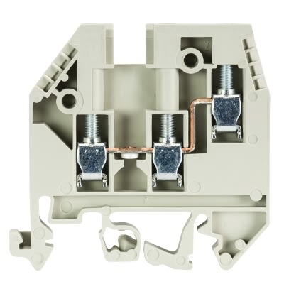 Wieland Electric GmbH - Dobbelklemme, Skruklemmeklemme, WK, 4/D1/2U -VO