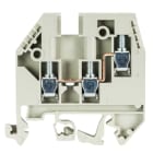 Wieland Electric GmbH - Dobbelklemme, Skruklemmeklemme, WK, 4/D1/2U -VO
