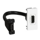 Legrand - Mosaic HDMI type A 1 mod. m/1