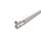 Melbye - Fiberrør ID 2x5/3.5mm Hvit HDPE med LSZH kappe T500m