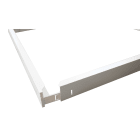 Unilamp - Ramme Square BL 600x600x70mm Hvit Utenpål. ramme