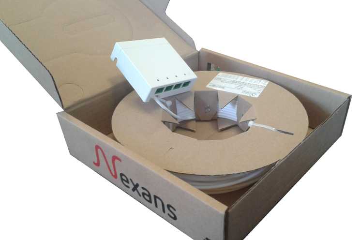 Nexans - WO @XS QUAD G2-SM 1SC/APC 30m