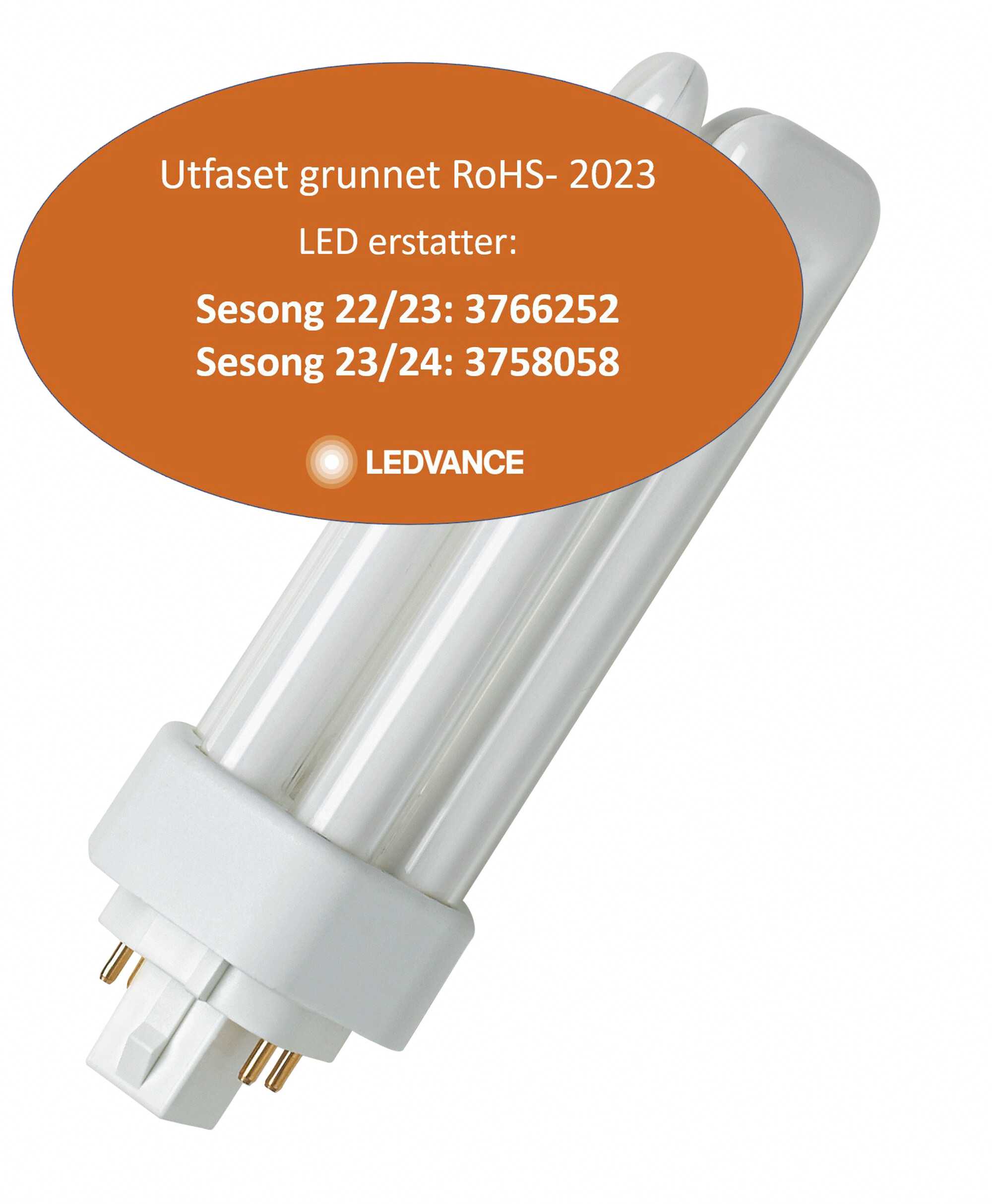 Osram - DULUX T/E 18W/840 4-PIN GX24q-2