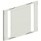 ABB Electrification - Avdekning AS24V for SmissLine modulen MBC204VS/P, H=600mm, B=500mm, D=26,5mm, farve RAL 7035 lys grå