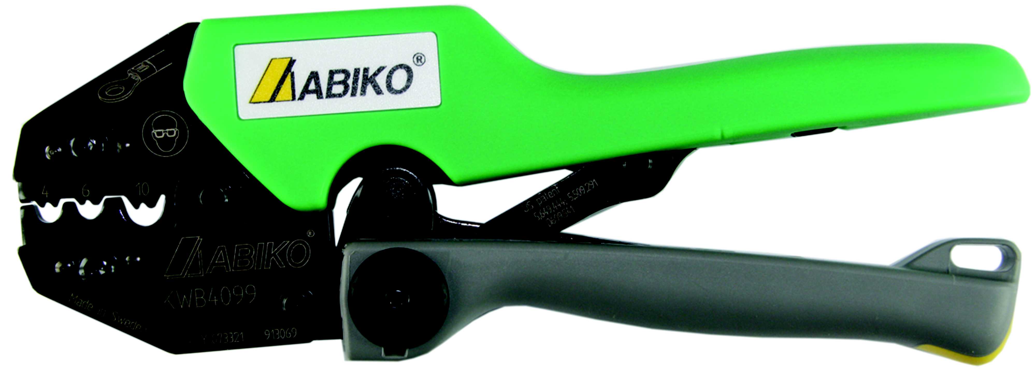 Abiko - Presstang, uisolerte 4-10mm²