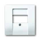 ABB Electrification - Impressivo sentral plate LYD/BILDE/USB Hvit