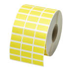 FLEXIMARK - TA etiketter 18 x 9mm Gul med matt overflate. Rull a 10000 merker
