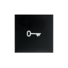 SG Armaturen - BRYTERKNAPP SYMBOL NØKKEL SORT
