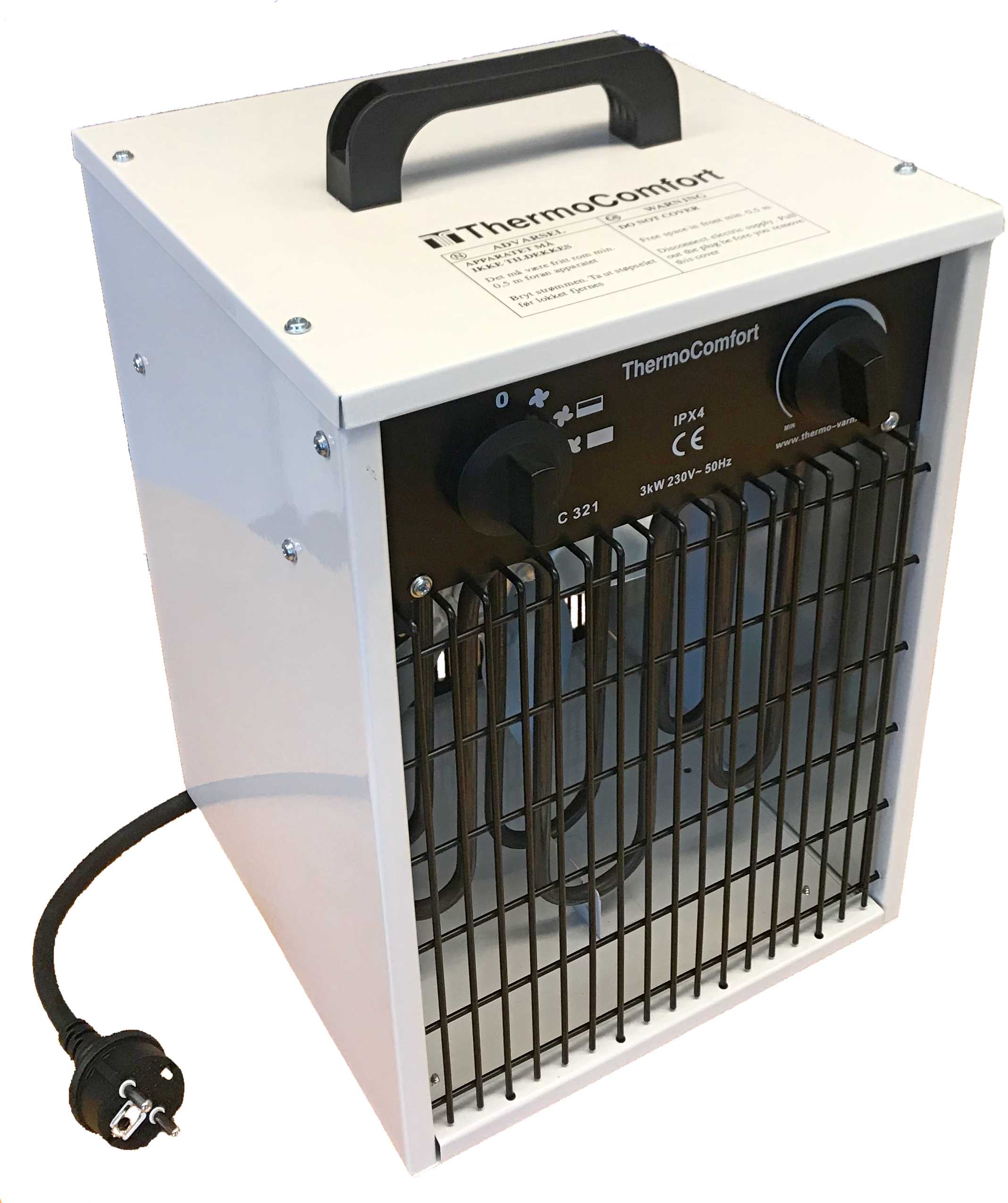 Thermo AS - TEC 321  3 kW, 230V varmevifte