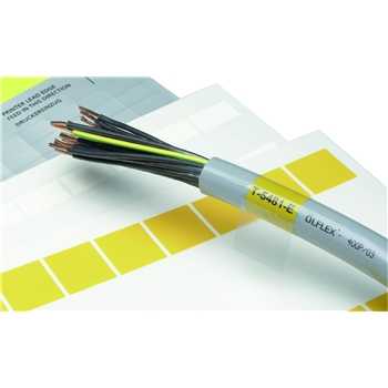 FLEXIMARK - LCK 40 selvlaminerende kabelmerker hvit. 25x94mm. Pakke a 240 merker