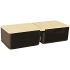 Legrand - Pop-Up Metal flush monteringsbox 8 moduler