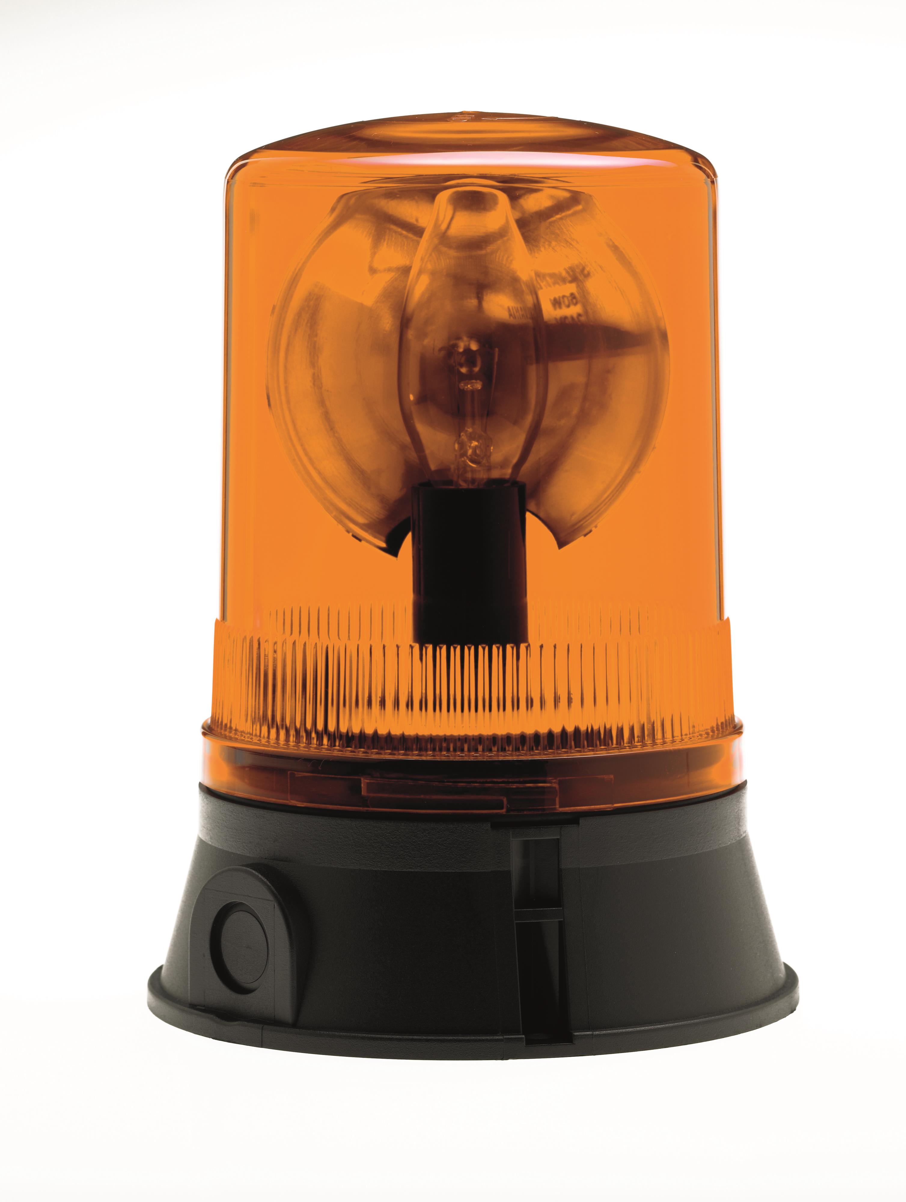 Moflash - KLAXON R401-14-01 ROTERENDE 24VDC/0.5A, ORANGE, 70W HALOGEN