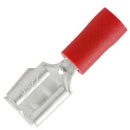 Melbye - Isolert flatstifthylse 0,5-1,5 6,35x0,8 RF-FM608