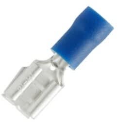 Melbye - Isolert flatstifthylse 1,5-2,5 6,35x0,8 BF-FM608