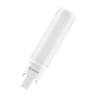 Ledvance - DULUX D/E 18 HF AC G24q-2 700 lm, 7W, 3000 K, Ra≥80, vinkel 120 ° IP20 ikke dim Matt 30000 T.