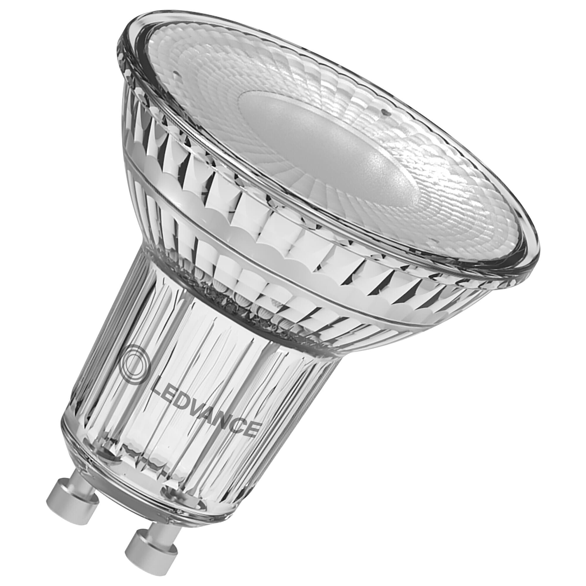 Ledvance - LED Spot PAR16 PFM GU10 350 lm, 4000 K, Ra≥80, vinkel 36 ° IP20  ikke dim  Klar 15000 T.