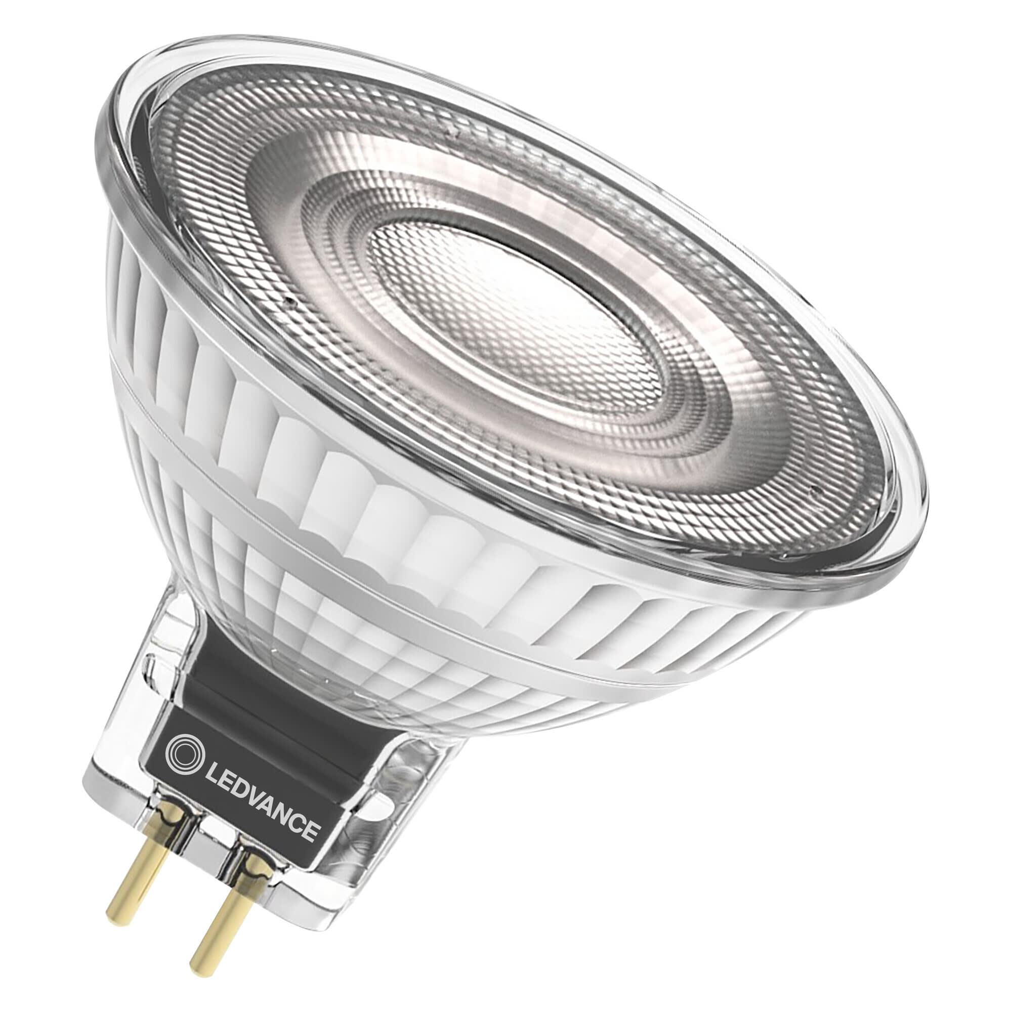 Ledvance - LED Spot MR16 PFM GU5.3 345 lm, 3000 K, Ra≥90, vinkel 36 ° IP20  Dimbar  Klar 25000 T.