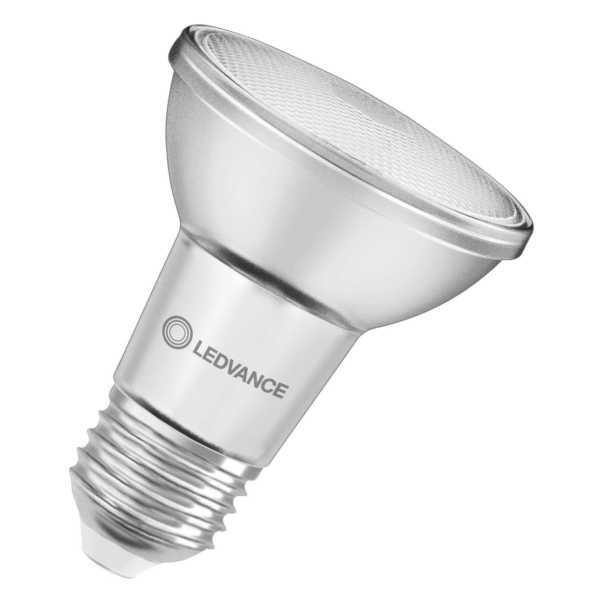 Ledvance - LED Spot PAR20 PFM E27 350 lm, 2700 K, Ra≥90, vinkel 36 ° IP20  Dimbar  Klar 25000 T.