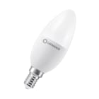 Ledvance - LED Lyspære CL B E14 470 lm, 4,9W, 2700 K, Ra≥80, vinkel 240 ° IP20 Dimbar Matt 25000 T.