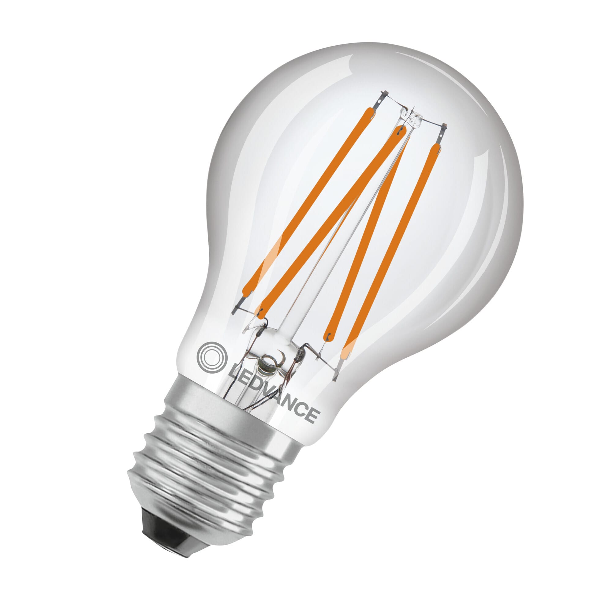 Ledvance - LED CL A Dagslys E27 806 lm, 7,3W, 2700 K, Ra≥80, vinkel 320 ° IP20  ikke dim  Klar 15000 T.