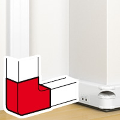 Legrand - Flatvinkel 130x50 mm