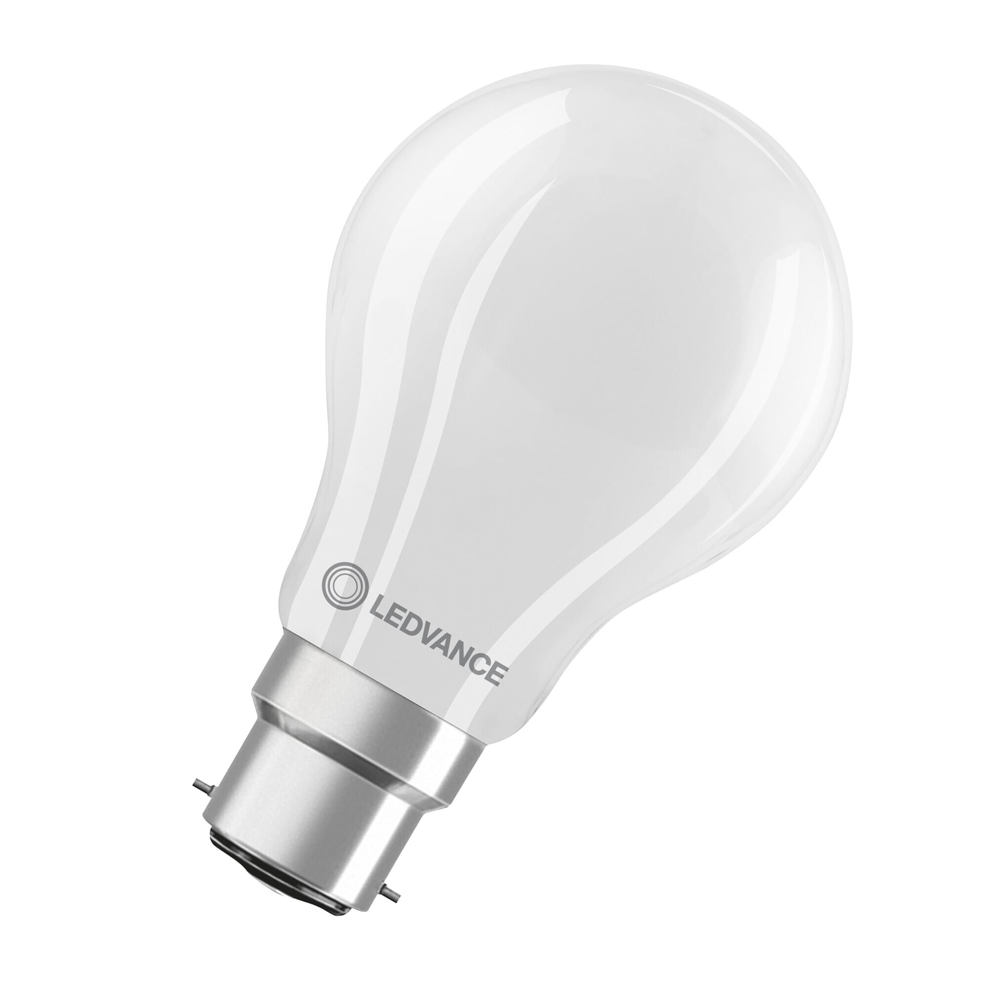 Ledvance - LED Lyspære CL A B22d 806 lm, 2700 K, Ra≥80, vinkel 300 ° IP20  Dimbar  Matt 15000 T.