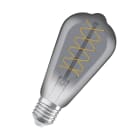 Ledvance - LED 1906 EDISON DIM 30 SMOKE 7,8 w/818 E27