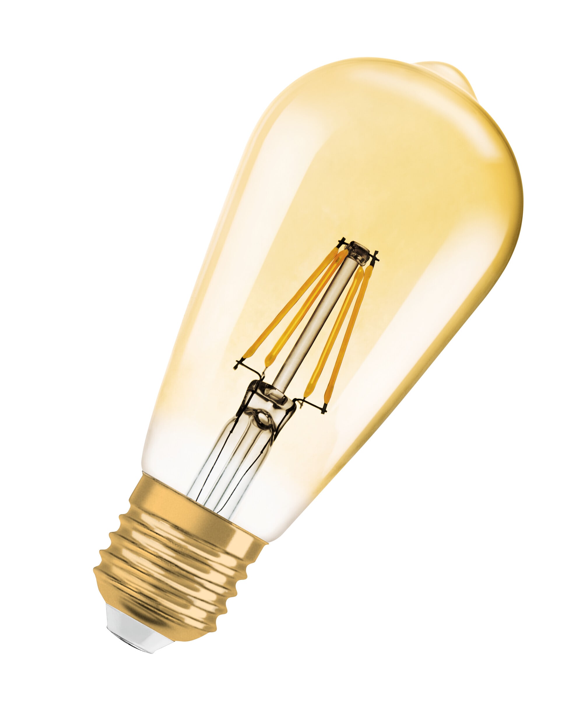 Ledvance - LED Lyspære 1906 E27 410 lm, 2400 K, Ra≥80, vinkel 300 ° IP20  ikke dim  Klar 15000 T.