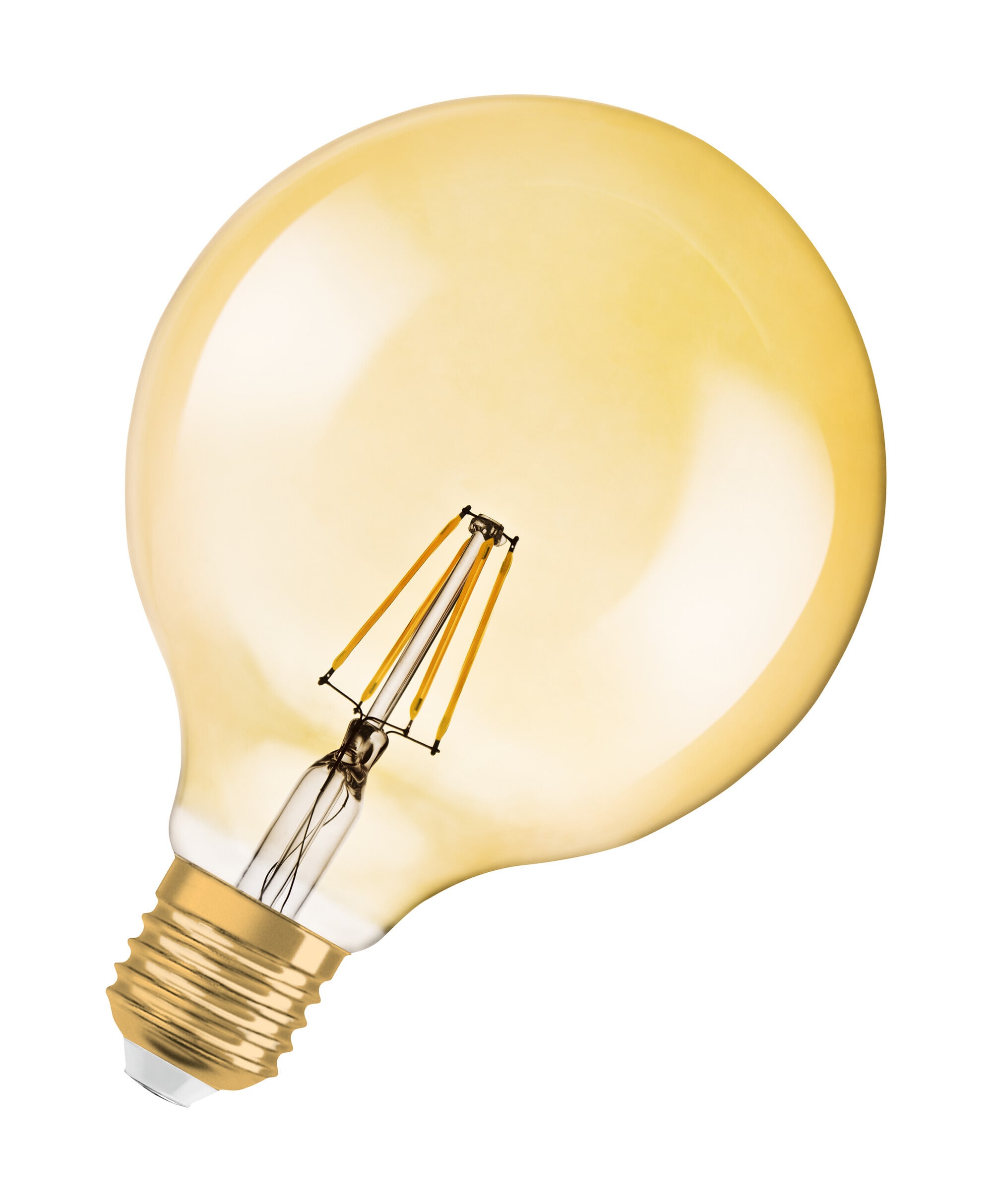 Ledvance - LED Lyspære 1906 E27 410 lm, 2400 K, Ra≥80, vinkel 300 ° IP20  ikke dim  Klar 15000 T.