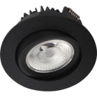 Unilamp - Juno Cob+ 76 LED 8W MS Matt Sort LED downlight