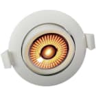 Unilamp - Limbo 10W WarmDim Matt Hvit 25gr Vipp m/driver 3K-2K IP44