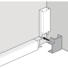 Legrand - Flatvinkel 60x20mm