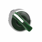 Schneider Electric - Venderhode i metall for LED med 2 faste posisjoner og grep i grønn farge