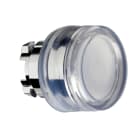 Schneider Electric - ZB4BP18 Trykknapphode m/silik.kap.hvit