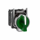 Schneider Electric - Vender komplett med 3 faste posisjoner og LED i grønn farge 230-240VAC 1xNO+1xNC