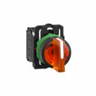 Schneider Electric - Vender komplett med 3 faste posisjoner og LED i oransje farge 24VAC/DC 1xNO+1xNC