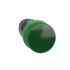 Schneider Electric - Signallampe helstøpt med sterk LED i grønn farge 24VAC/DC forsyning