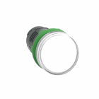 Schneider Electric - Signallampe helstøpt med sterk LED i hvit farge 110-120VAC forsyning