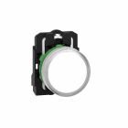 Schneider Electric - Signallampe komplett med LED i hvit farge og 24VAC/DC forsyning