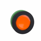 Schneider Electric - Signallampehode flush i plast for LED med linjse i oransje farge