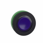 Schneider Electric - Signallampehode flush i plast for LED med linjse i blå farge