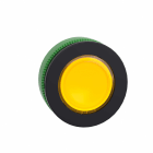 Schneider Electric - Signallampehode flush i plast for LED med linjse i gul farge