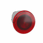 Telemecanique - Sopptrykknapphode i metall med Ø40 mm sopp for LED i rød farge med trykk/trek funksjon