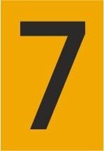 Melbye - Tall - 7, selvklebende reflek