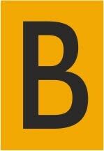 Melbye - Bokstav - B, selvklebende ref