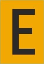 Melbye - Bokstav - E, selvklebende ref