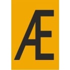 Melbye - Bokstav - Æ, selvklebende ref