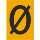 Melbye - Bokstav - Ø. selvklebende ref