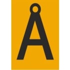 Melbye - Bokstav - Å, selvklebende ref